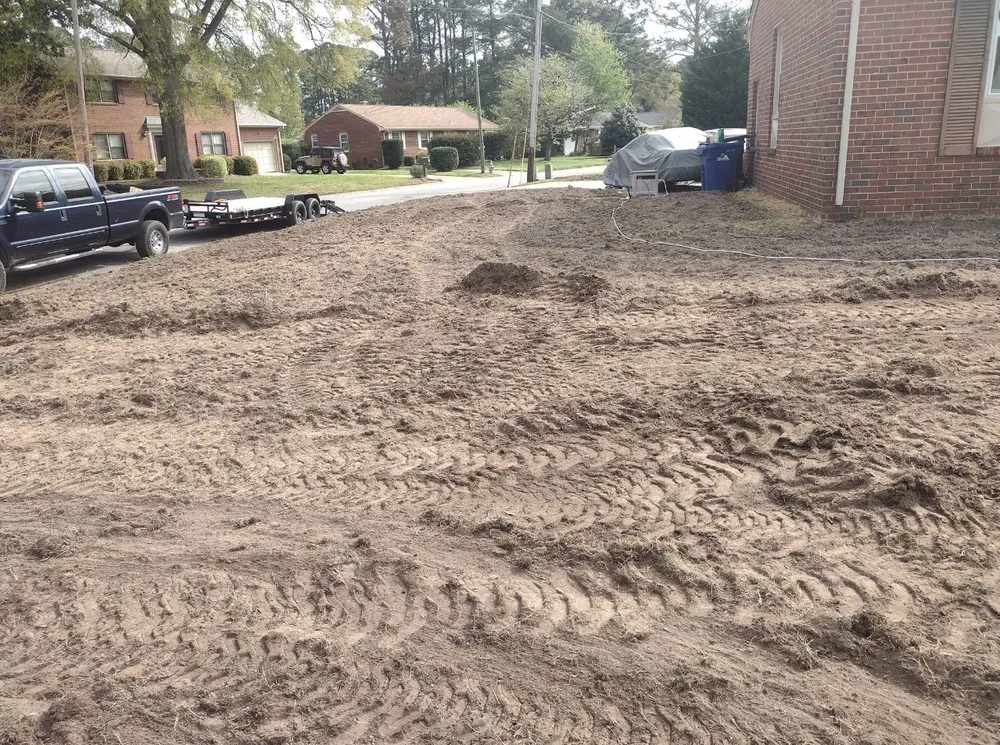 Trusted lawn mowing service in Suffolk, VA by MK Tractor Services