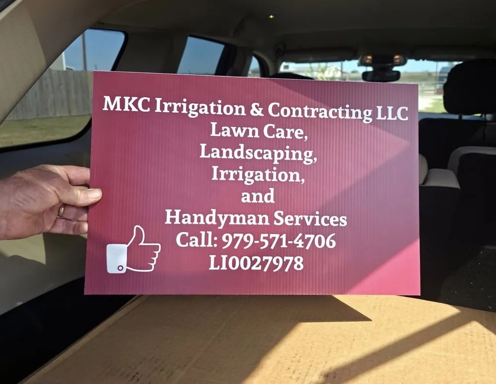 Expert yard cleanup service in Hearne, TX by MKC Irrigation & Contracting