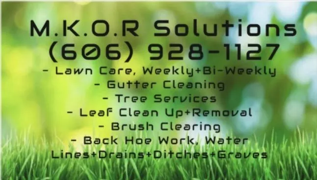 Affordable yard maintenance in Rush, KY by Mkor Solutions