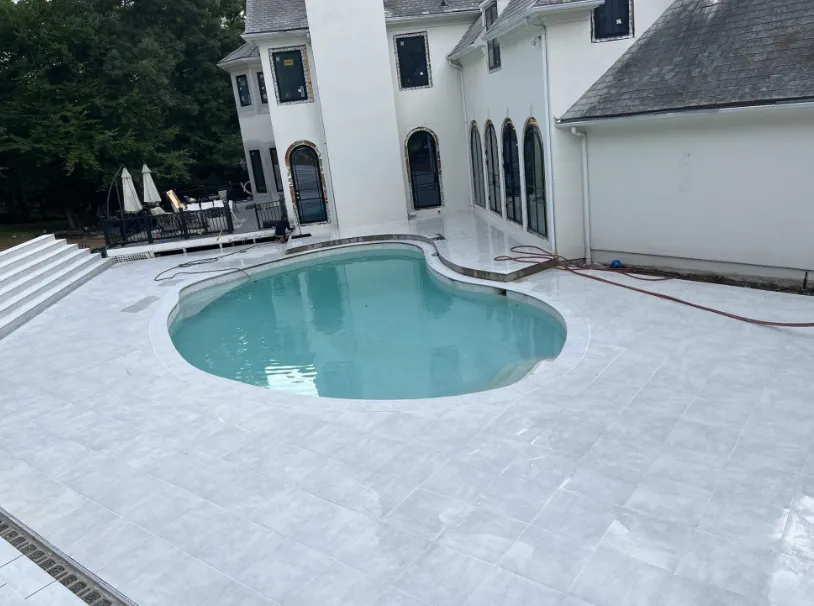 Top-rated landscape installation for residential properties in Hillsborough Township, NJ by MKS Home Remodels