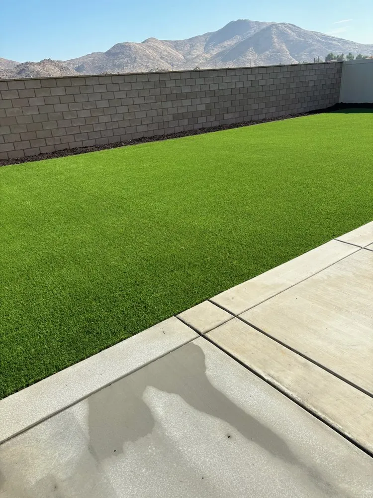 Custom outdoor landscaping for year-round maintenance in Hemet, CA by MKZ Construction