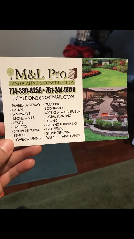 Trusted yard cleanup service in Lynn, MA - M&L Landscaping Construction