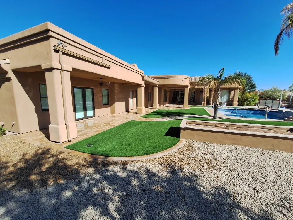 Top-rated lawn mowing service for homes in Maricopa, AZ by Ml Landscaping