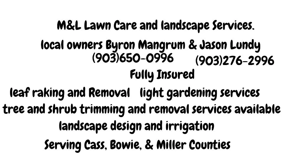 Expert garden landscaping for outdoor upgrades across Bloomburg, TX - M&L Lawn Care Service