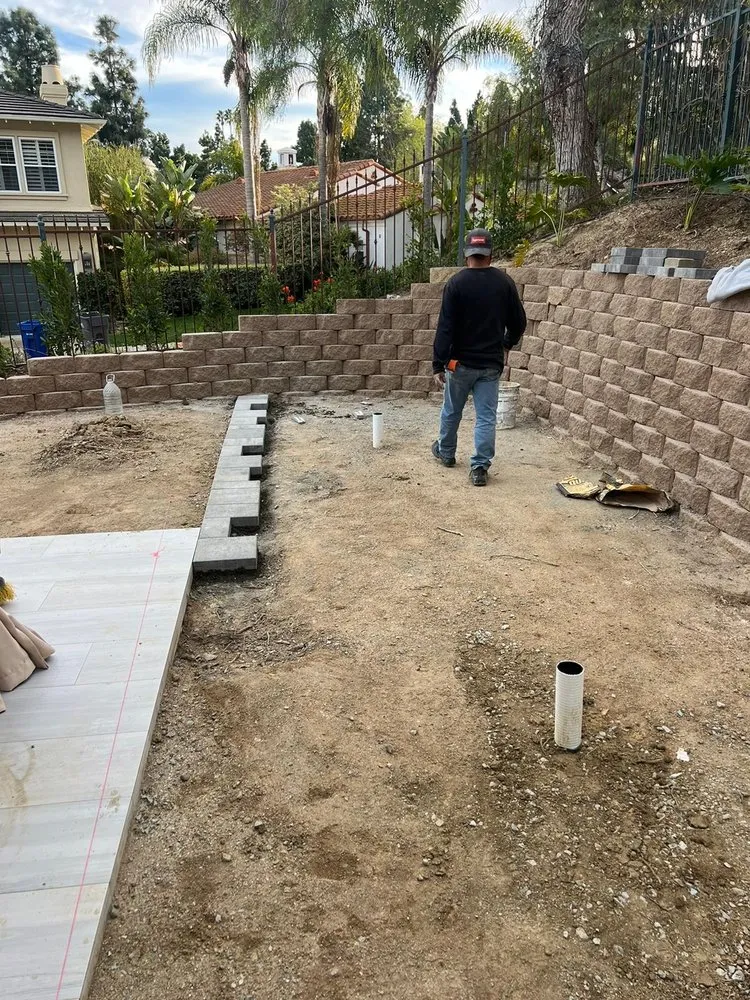 Custom landscape installation for beautiful yards in San Diego, CA by ML ProLandcare