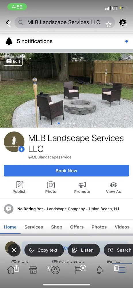 Expert landscape installation for homes in Keansburg, NJ by MLB Landscape Services