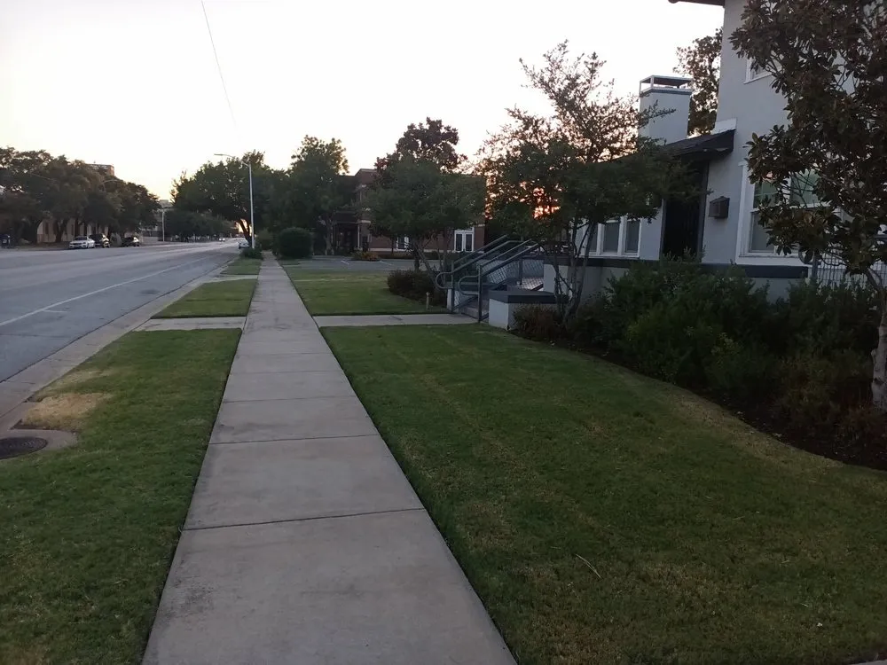 Custom landscape installation in Fort Worth, TX by MLM Lawn Maintenance