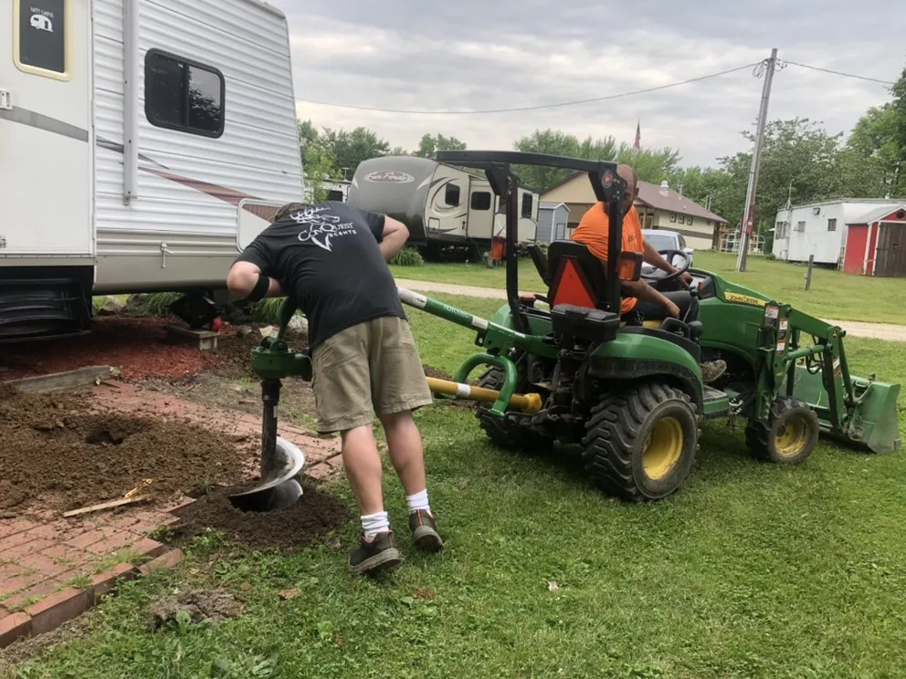 Expert landscape installation for beautiful yards in Davison, MI by MLT Outdoor Services