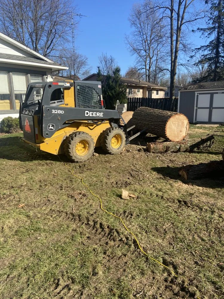 Professional yard cleanup service for outdoor upgrades in Davison, MI by MLT Outdoor Services