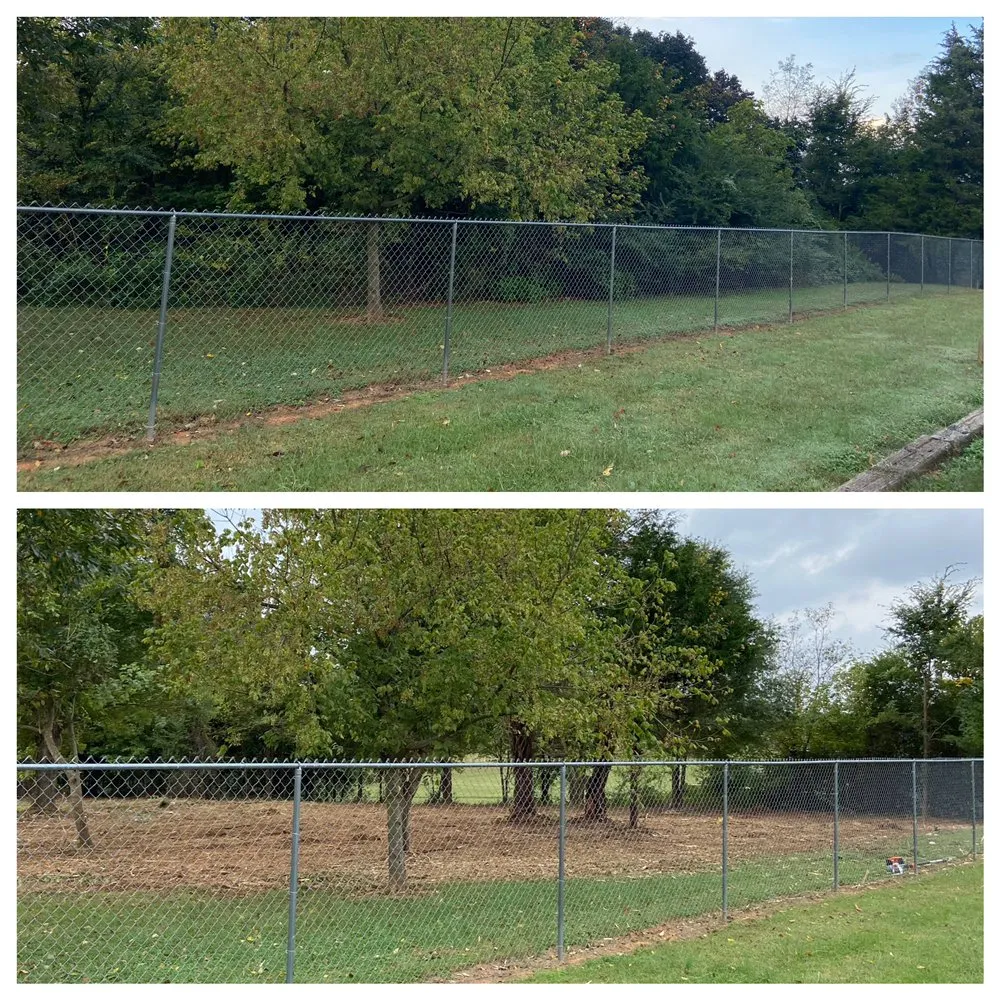 Custom residential landscaping in Mocksville, NC - M&M Brush Control