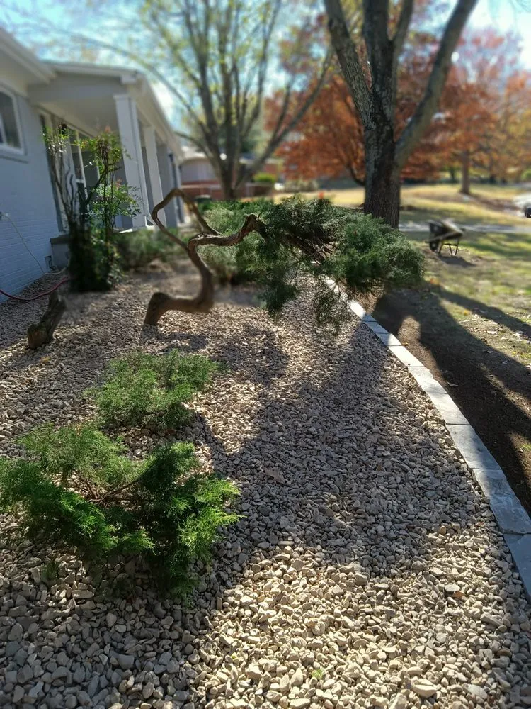 Affordable landscape installation in Goodman, MO by M&M firewood