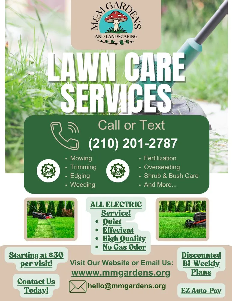 Expert outdoor landscaping in San Antonio, TX - M&M Gardens & Landscaping