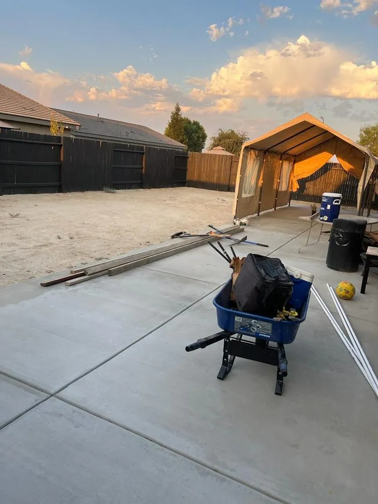 Professional yard maintenance in Bakersfield, CA by M&M Landscape and Concrete