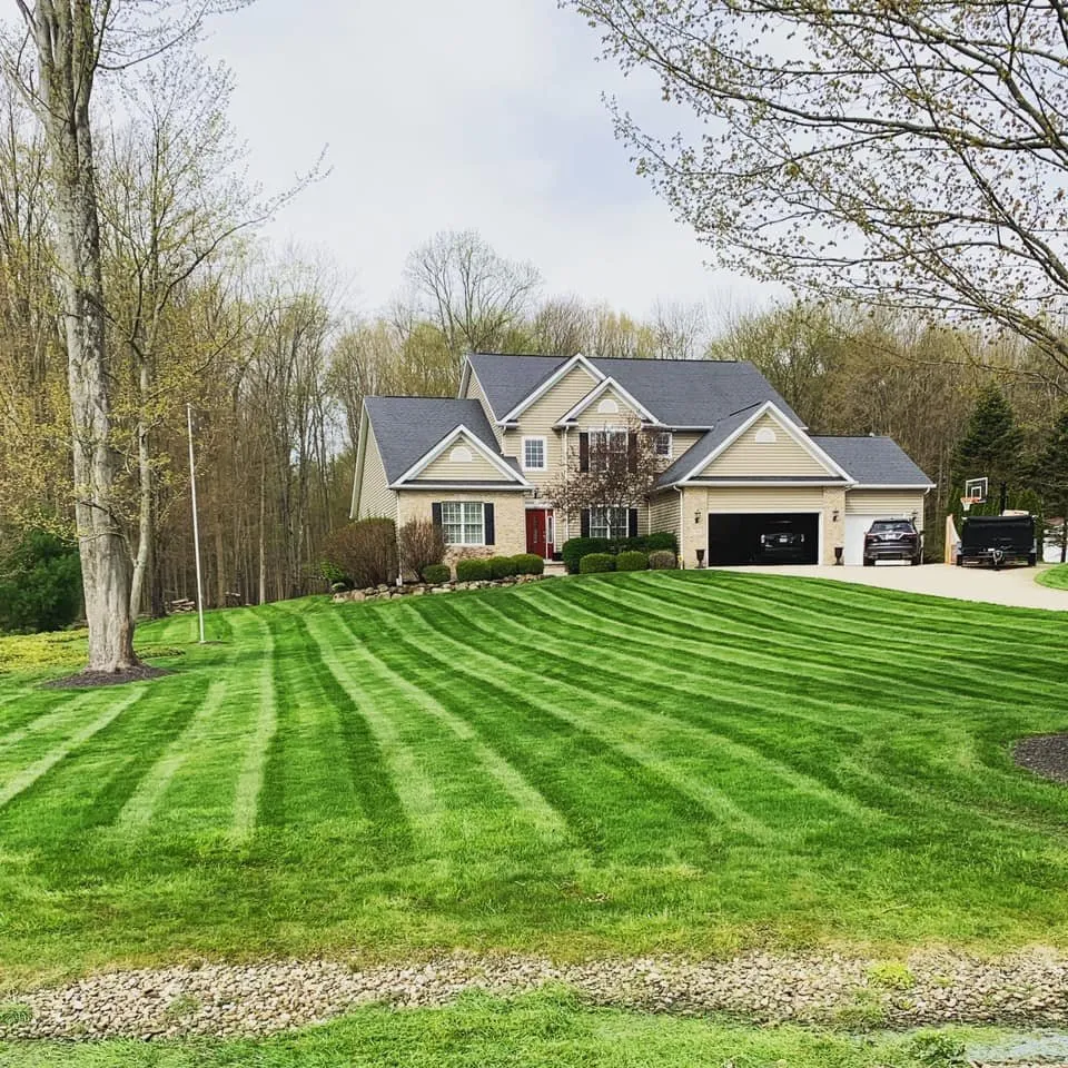 Affordable lawn care service for homes in Chagrin Falls, OH by M&M Landscape services