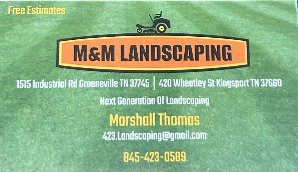 Professional outdoor landscaping in Greeneville, TN - M&M Landscaping