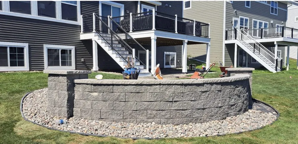 Local landscape installation for beautiful yards in Minneapolis, MN by MM Landscaping