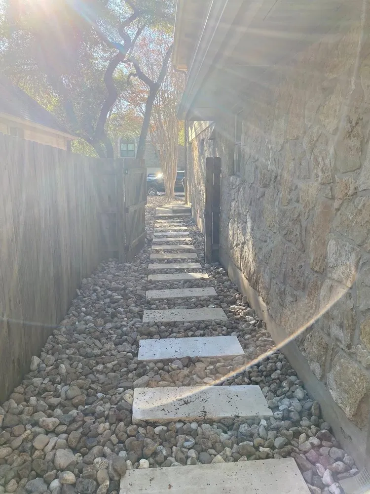 Custom residential landscaping for year-round maintenance in Taylor, TX by M&M Landscaping Services