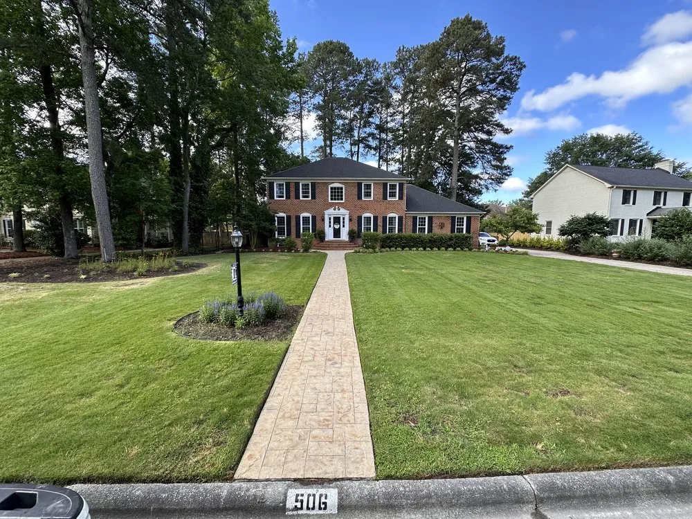 Expert landscape installation near you in Walstonburg, NC by M&M Landscaping