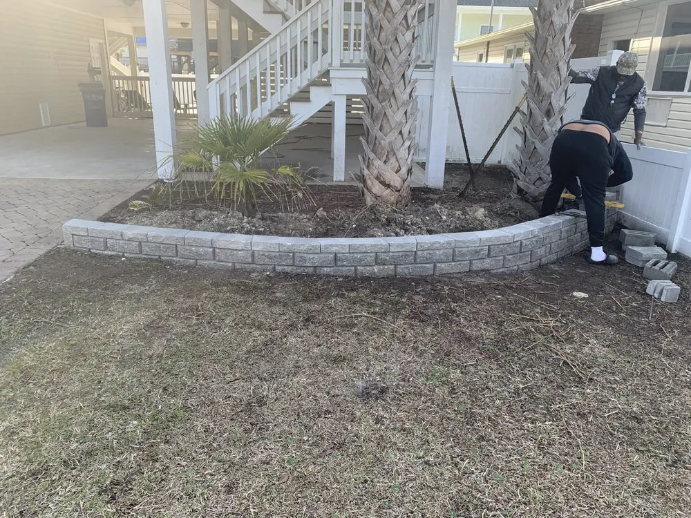 Reliable yard maintenance with custom design across Little River, SC - M&M Lawn Care