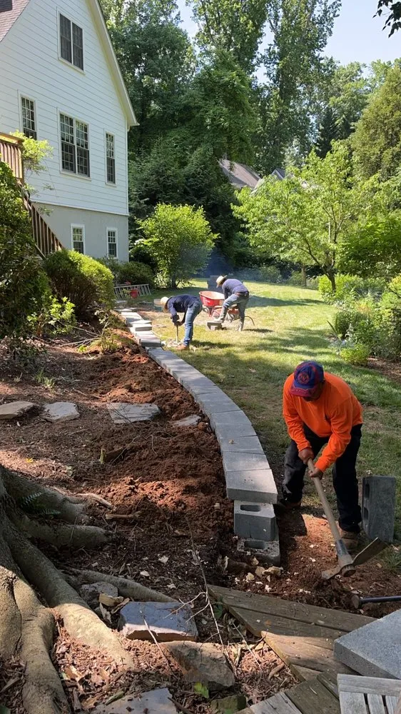 Local residential landscaping in Rixeyville, VA by M&M Outdoor Services