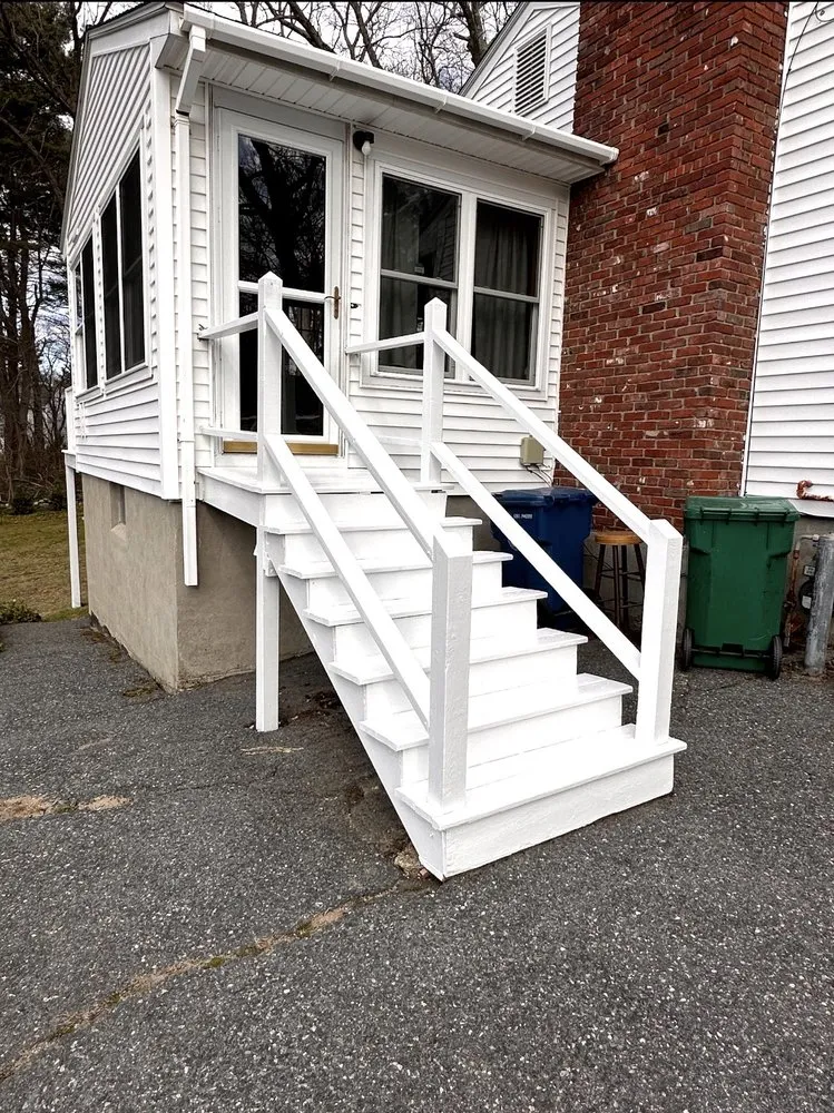 Local landscape installation with custom design in Marlborough, MA by M&M Painting And Landscaping