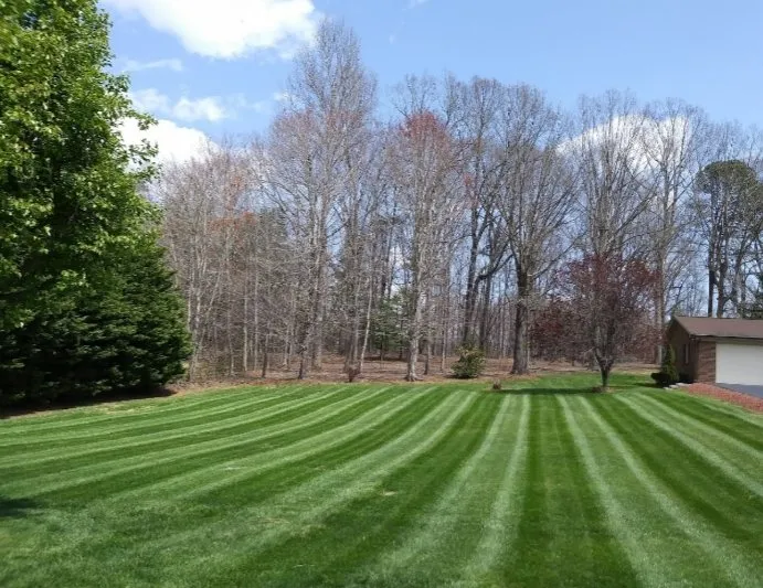 Trusted outdoor landscaping for residential properties in Martinsville, VA by M&M services of mhc