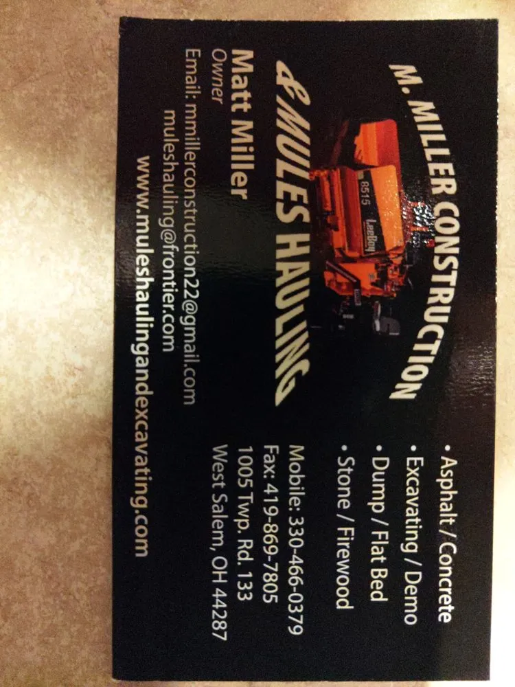 Custom lawn care service experts serving West Salem, OH - M.Miller Construction