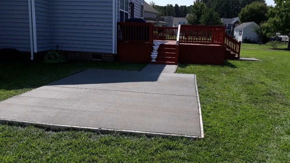 Reliable residential landscaping in Portsmouth, VA - M&M's Concrete and Masonry