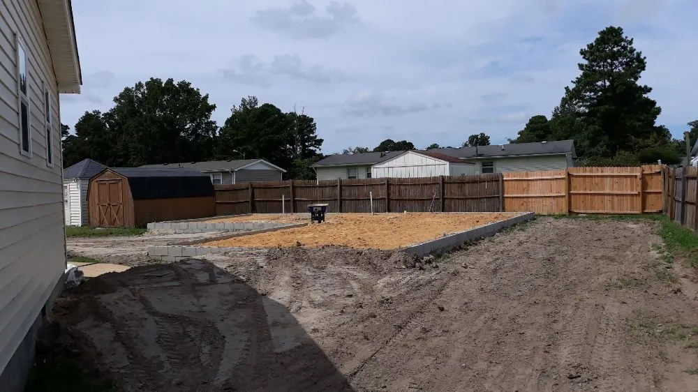 Local garden landscaping in Portsmouth, VA - M&M's Concrete and Masonry