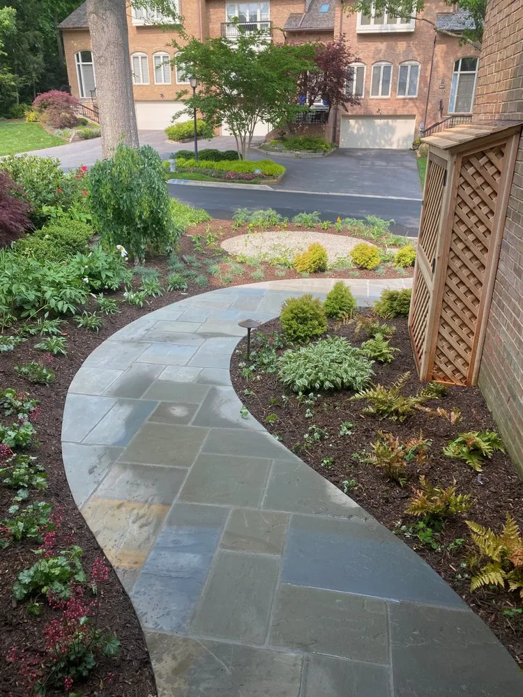 Professional landscape installation for year-round maintenance in Adelphi, MD by MMV Landscaping & Stonework