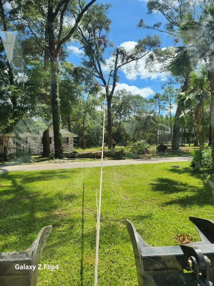 Custom landscape design in Lake City, FL by M&N Bobcat Services