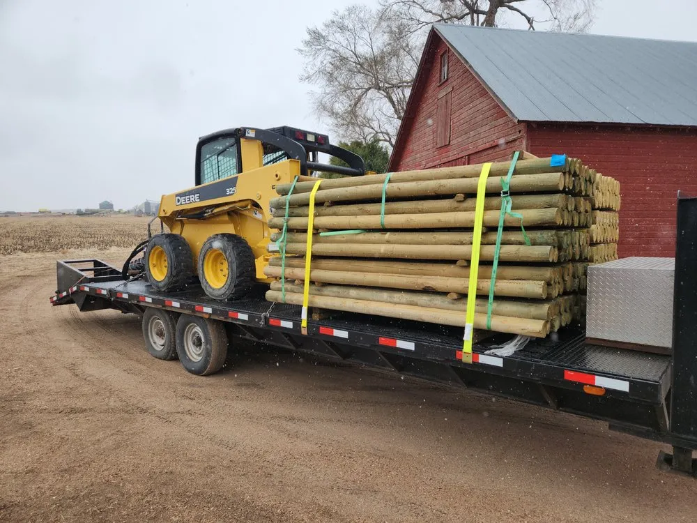 Professional landscaping services in Crook, CO by M&N Fencing