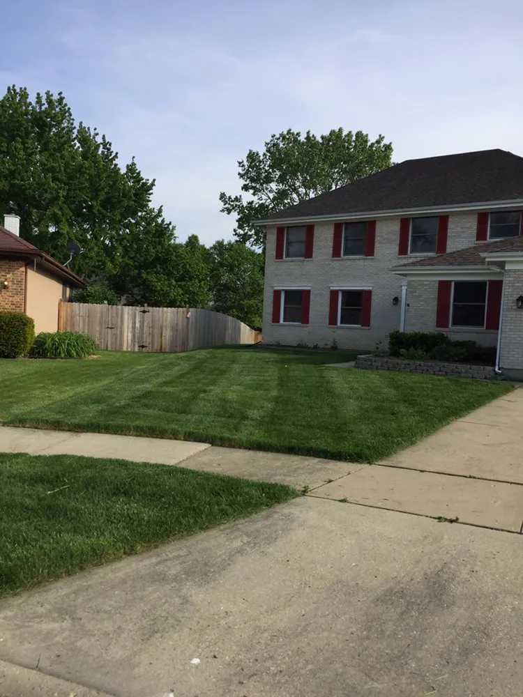 Reliable lawn mowing service with custom design across Plainfield, IL - M&N Landscaping