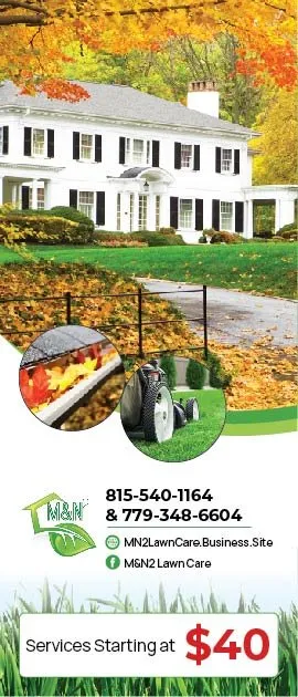 Local garden landscaping in Rockford, IL by M&N2 Lawn Care