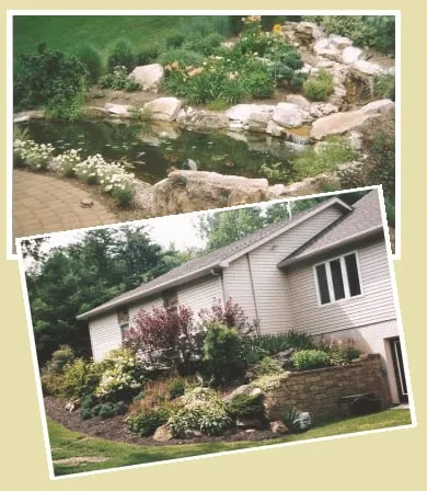 Expert residential landscaping for homes in Tyrone, PA by MNM Enterprises