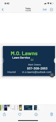 M.O. Lawns Logo