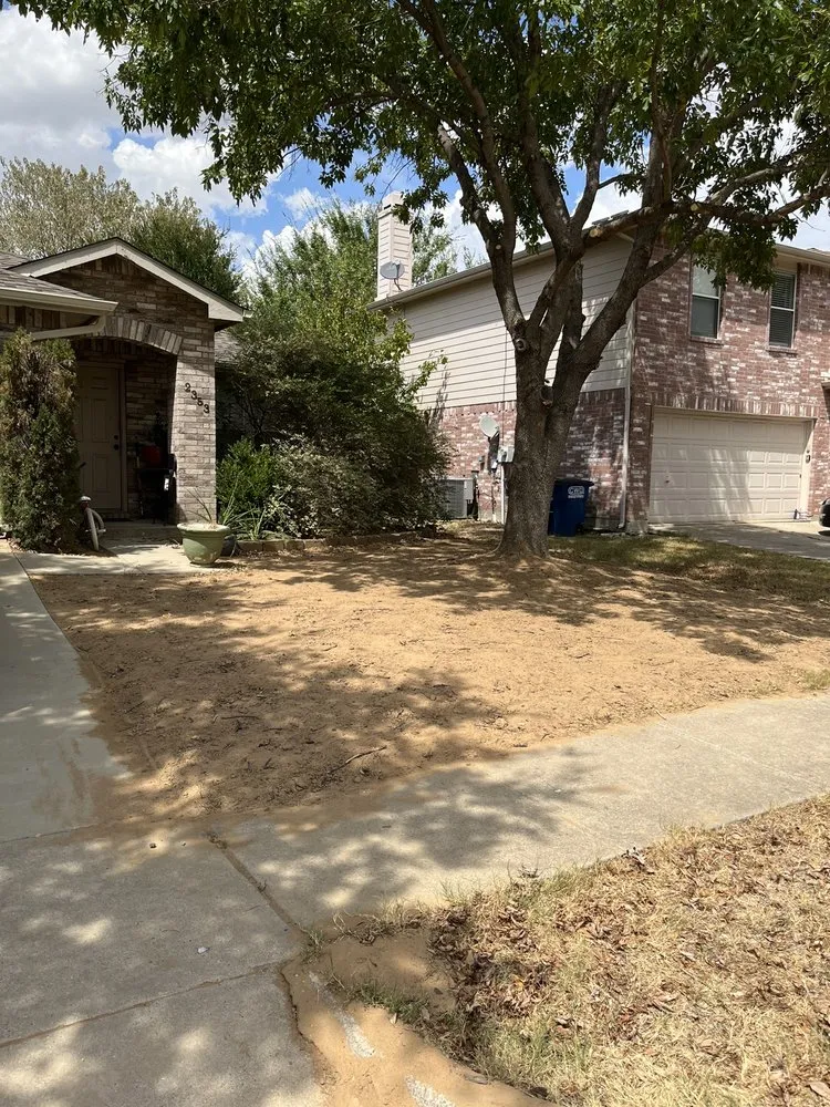 Custom outdoor landscaping for homes in Oak Point, TX by Mo-N-Grow Lawn Care Service