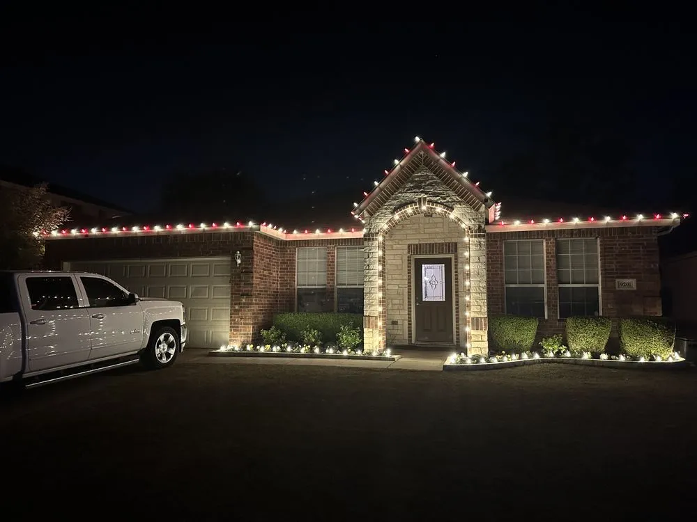 Local landscape installation in Oak Point, TX by Mo-N-Grow Lawn Care Service