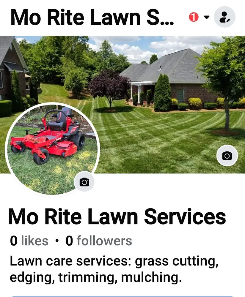 Reliable lawn mowing service in Taylorsville, NC - Mo Rite Lawn Services