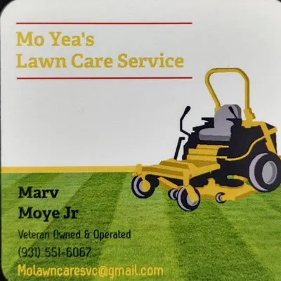 Mo Yea's Lawn Care Service Logo