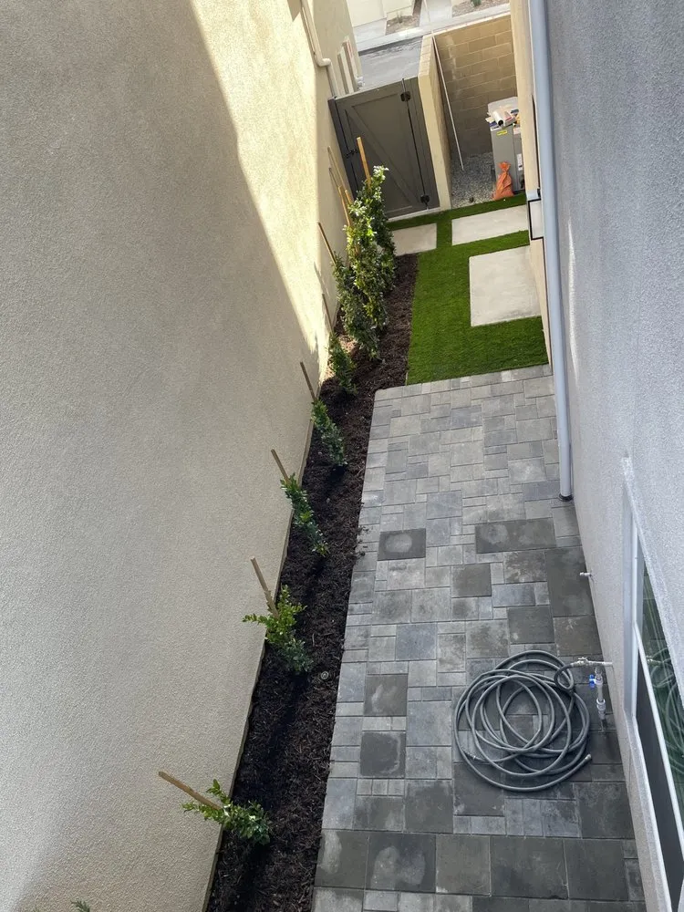 Trusted yard maintenance for residential properties in Garden Grove, CA by MOA & Sons Landscape