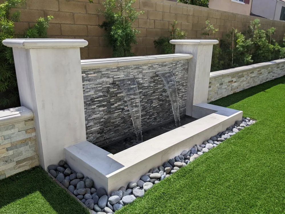 Custom garden landscaping in Garden Grove, CA - MOA & Sons Landscape