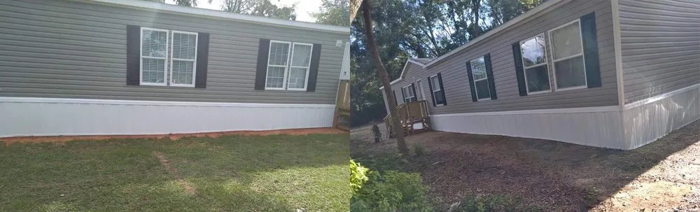 Expert landscaping services in Milton, FL by Mobile Home Skirting and More