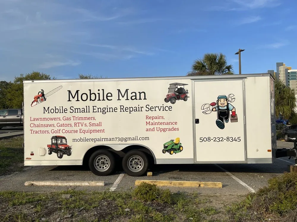 Professional lawn mowing service experts serving Myrtle Beach, SC - Mobile Man