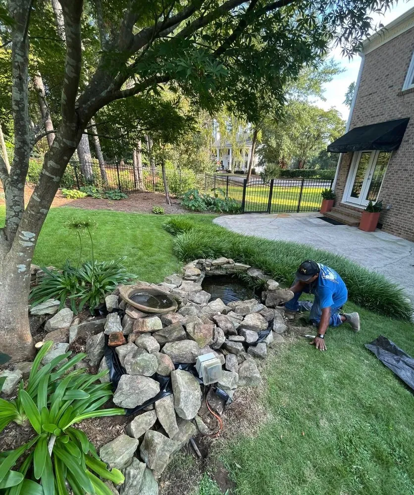 Trusted yard cleanup service in Augusta, GA by Mobley Irrigation Landscape Construction