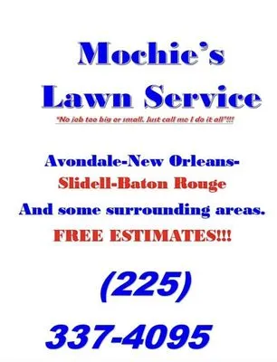 Mochie's Lawnmower Service