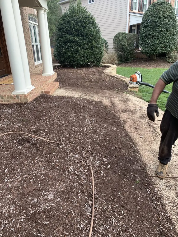 Local yard cleanup service for beautiful yards across Garner, NC - Mocho Lawn Care and Landscaping