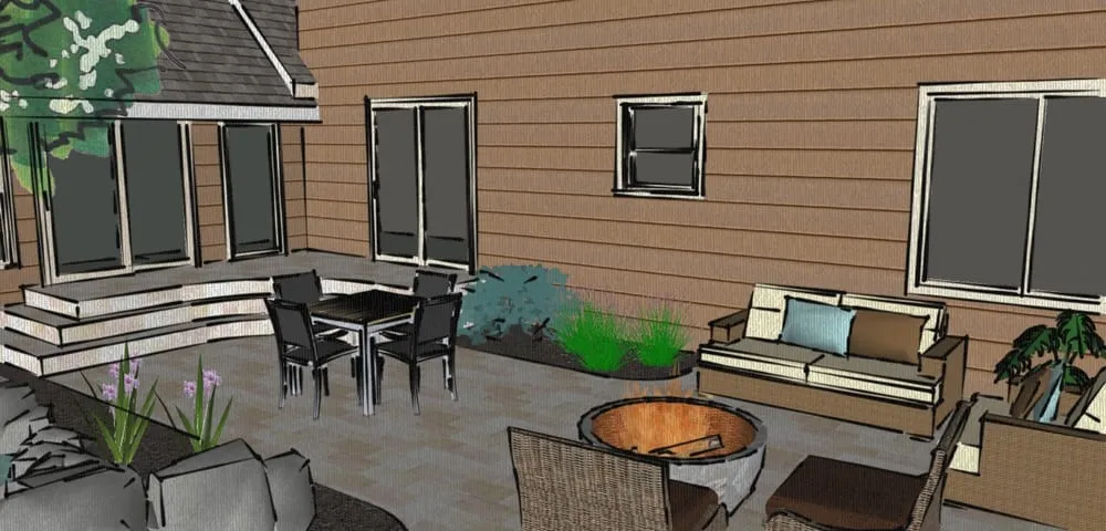 Trusted garden landscaping experts serving Aurora, IL - Modern Blue Concepts, Inc.