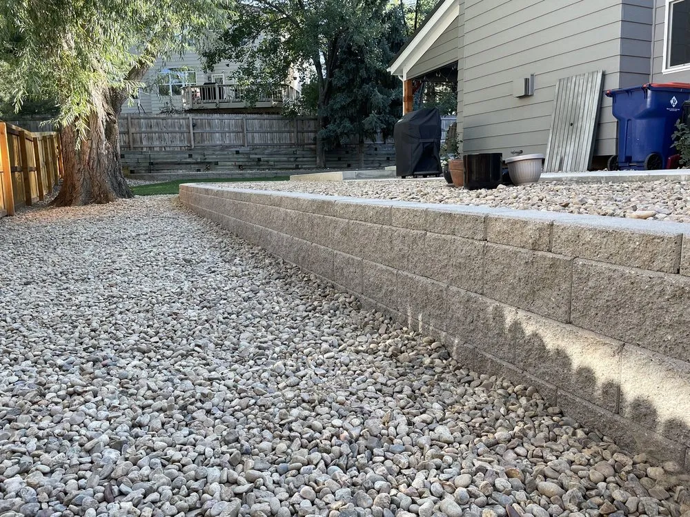 Professional lawn mowing service with custom design in Denver, CO by Modern Concepts Landscape