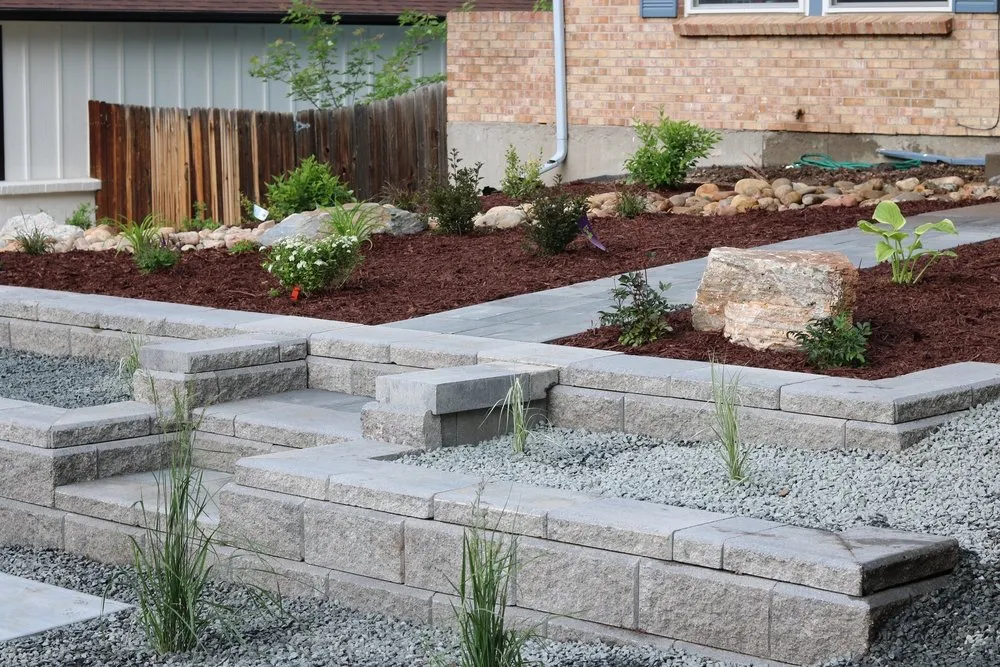 Professional outdoor landscaping for residential properties in Denver, CO by Modern Concepts Landscape